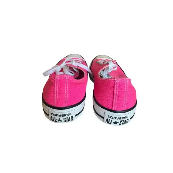 CONVERSE All Star Hot Pink Chuck Taylor Low Top Size 9 Womens - Picture 2 of 8